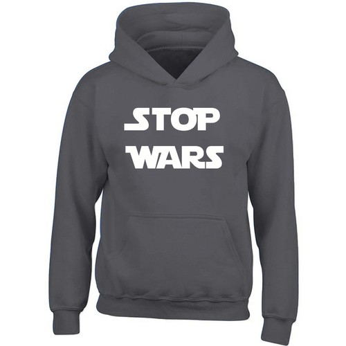 Stop War HOODIE Sweatshirt UNISEX Lustig Party Pullover Sweatshirt - Bild 9 von 9