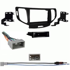 Metra 99-7805CH Single DIN Dash Kit Acura TSX w/ Wire Harness  Antenna Adapter