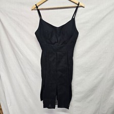 Jason Wu Dress Size 8 Little Black Wool Sleeveless Spring 2016 Runway Womens