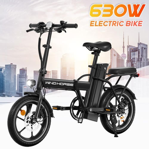 630W Folding Electric Bike 35Miles Long Range Commuter Bicycle UL 2849 Certified - Picture 13 of 30