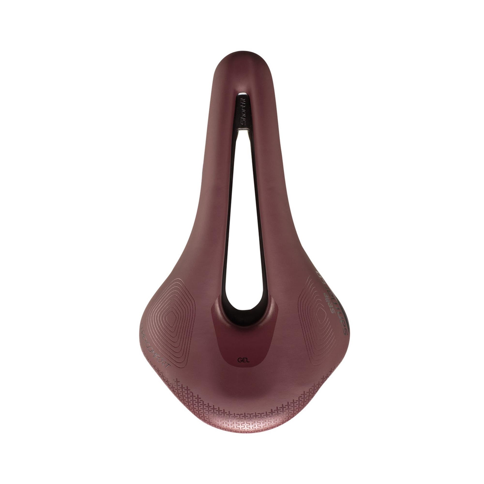 Selle San Marco Shortfit 2.0 Supercomfort Racing Saddle Brick Red Wide (L3)