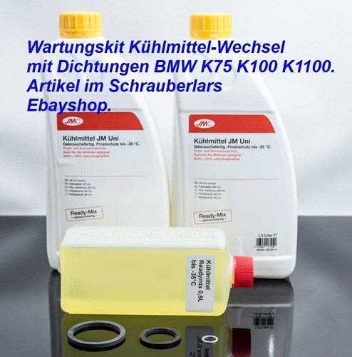 Bomba de Agua Aceite BMW K75 K100 K1100 K1200 Sellado Mecánico Kit de Juntas - Imagen 4 de 5