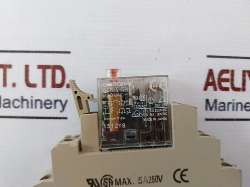 Omron G2R-2-SNI/G2R-2-SN1 Plug-In Relay W/ Socket P2RF-05-E/ P2RF-08-E 5A 120Vac - Picture 7 of 8