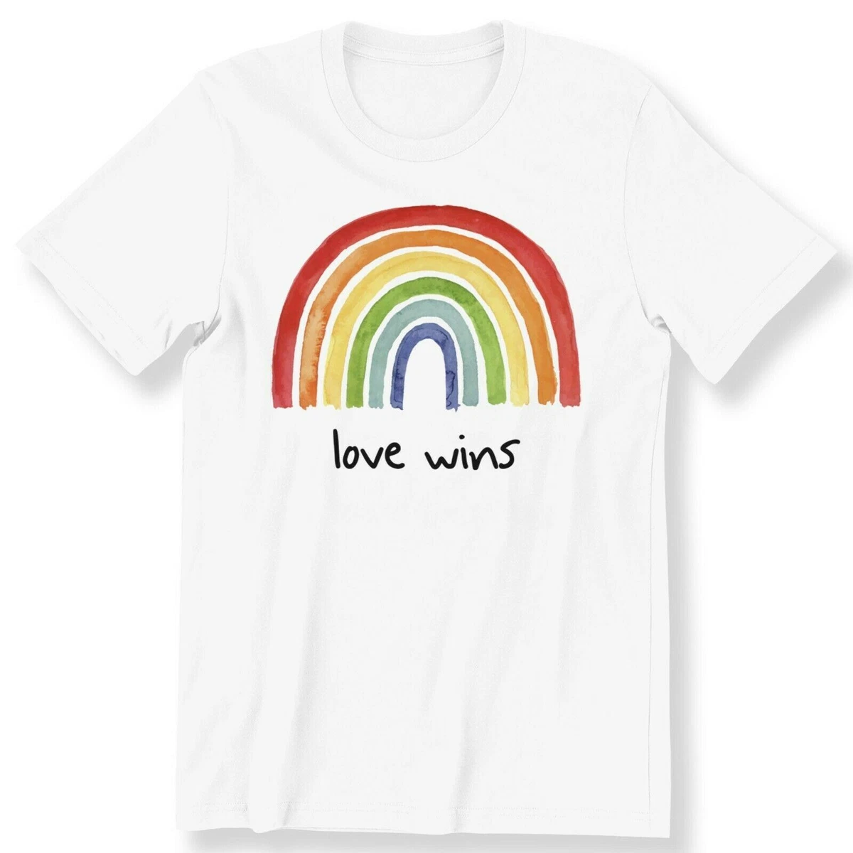 Love wins rainbow best sale shirt