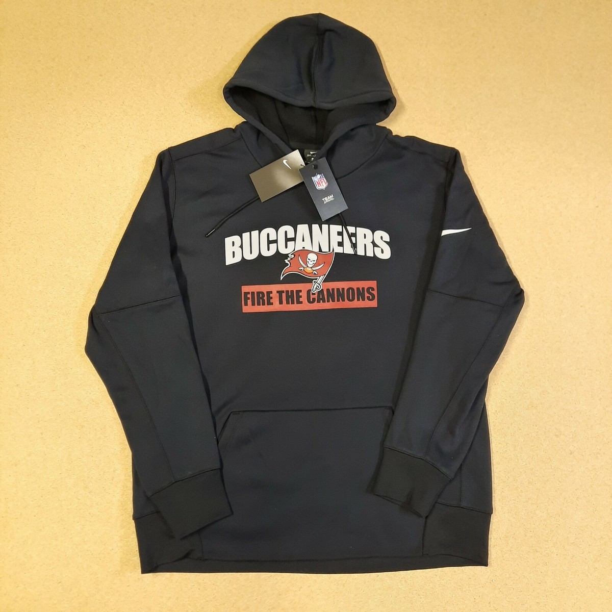 Nike Tampa Bay Buccaneers Sideline Hoodie Sweatshirt Pullover