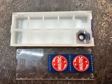 Qty 1 Mil-Tec O-SS-062-5-2-TA SS45L-MTC357A2 Grade Carbide Inserts