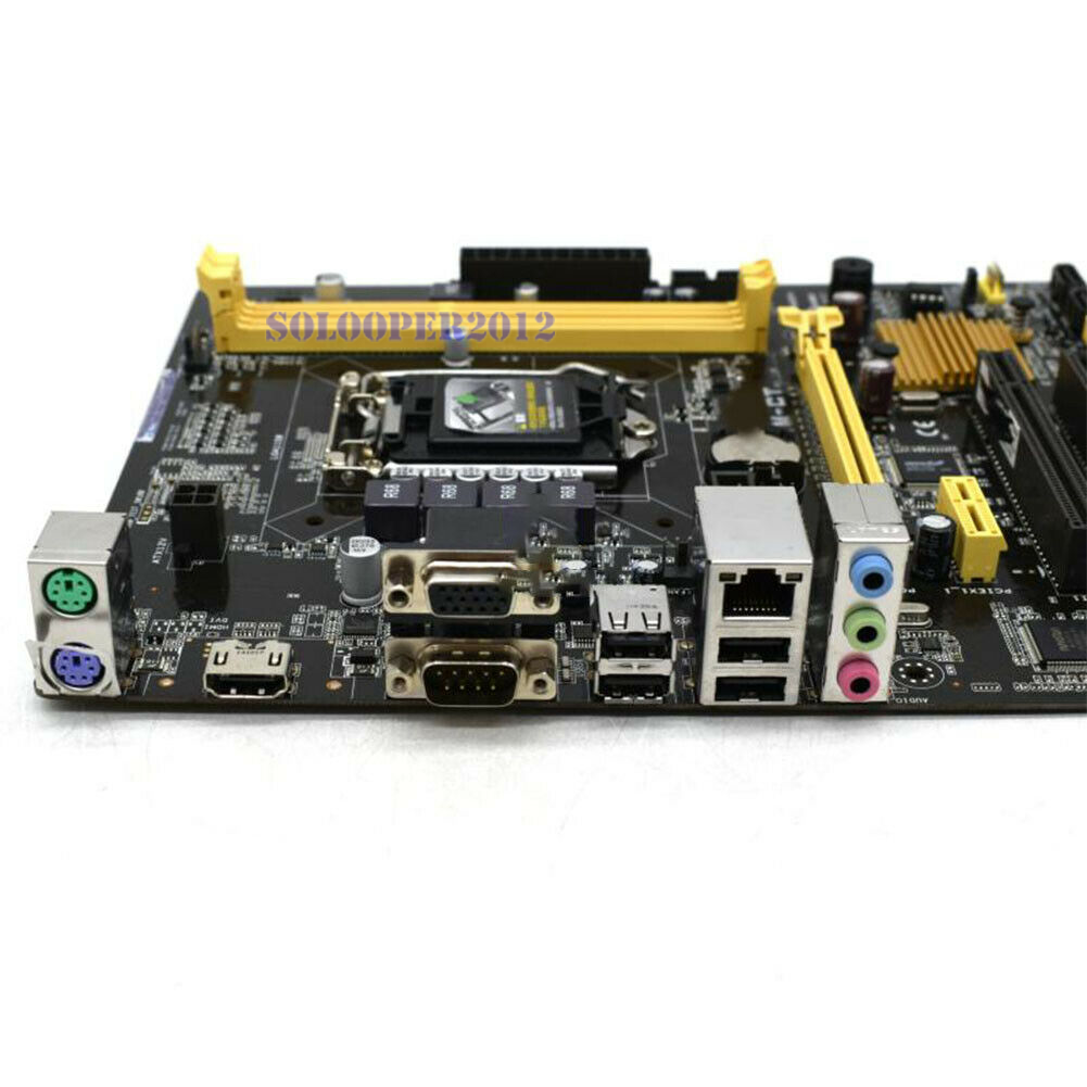Asus H81M-CT LGA1150 VGA HDMI COM PCI *2 DDR3 Motherboard Asus H81M-CT LGA1150 VGA HDMI COM PCI *2 DDR3 Motherboard