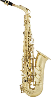 Saxophon Es-Alt  Arnolds & Sons AAS 100 Messing inkl. Koffer und Mundstück