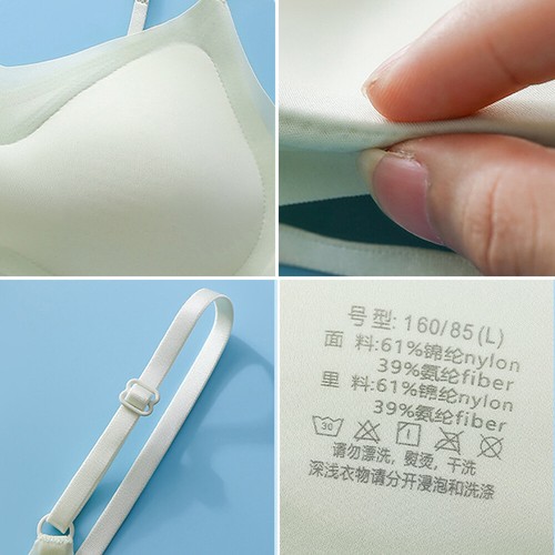 Women's Wireless Push Up Bra Seamless Bra Yoga Sports Underwear Summer ▱ - Picture 11 of 19