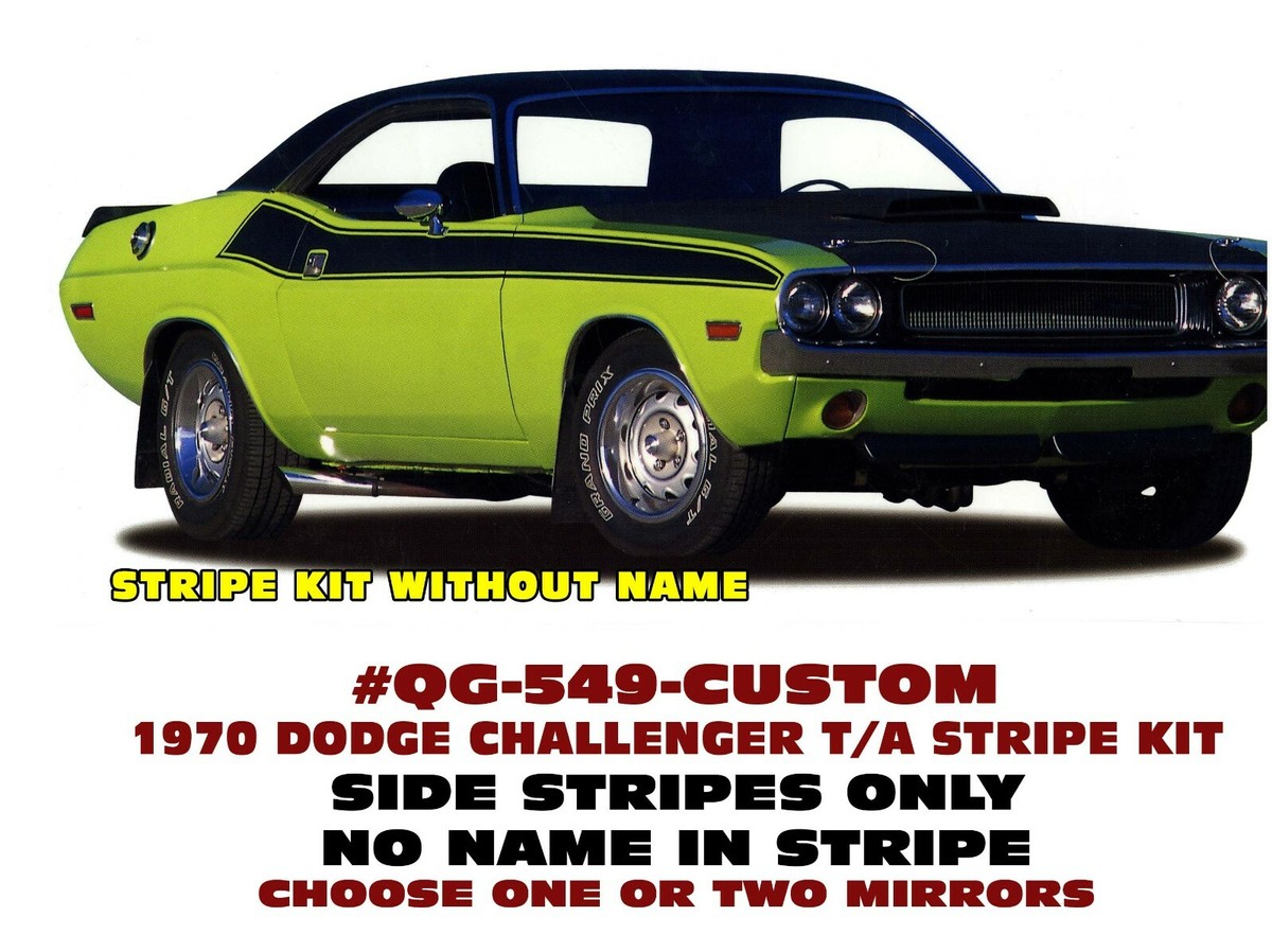 GE-QG-549-CUSTOM 1970 DODGE CHALLENGER T/A - NO NAME SIDE