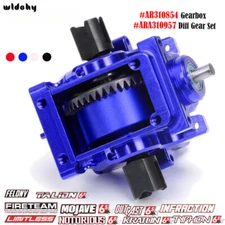 10/43T Steel Gear Diff Gearbox Case AR310854 ARA310957 For RC Arrma 6S 1/7Mojave