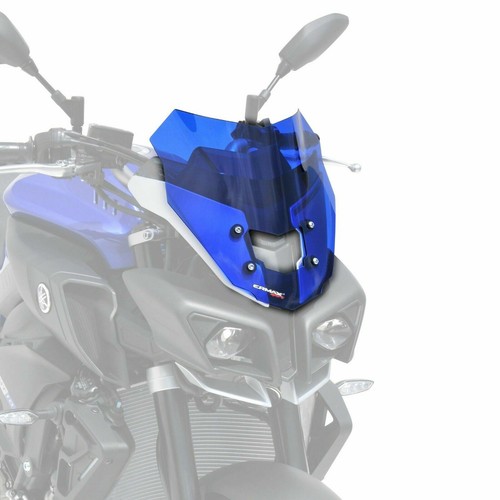 Ermax Sport Course Pare-Brise Déflecteur Bleu Yamaha MT-10 Sp 2016 - 2021 - Photo 1/3