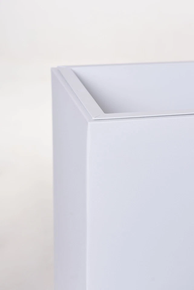 Pflanzkübel Raumteiler Sichtschutz ELEMENTO Premium pulverb. Stahlblech Weiß - Bild 4 von 4