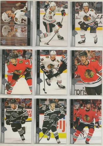 CHICAGO BLACKHAWKS ~ 2020-21 Upper Deck TEAM SET ~ 21 Hockey Cards ~ DEBRINCAT