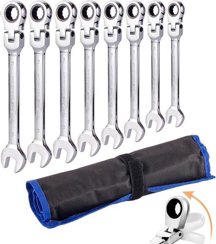 Teng Ratschen-Maulschlüssel 24 Mm – 72-Zahn-Ratsche, Chrom-Vanadium-Stahl, Länge 323 Mm