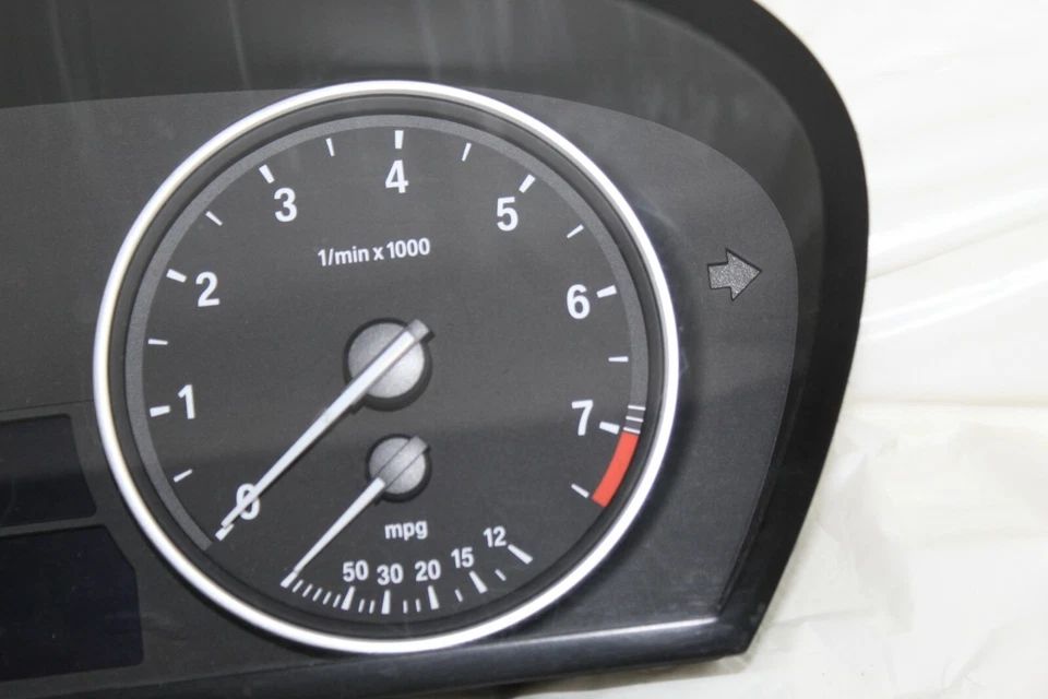 Cuadro de instrumentos velocímetro medidores 07 08 09 2010 2011 BMW X5 259.479 millas Foto 2 de 4