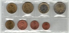 FRANCE 2004 8 Coin  Euro Set  UNC