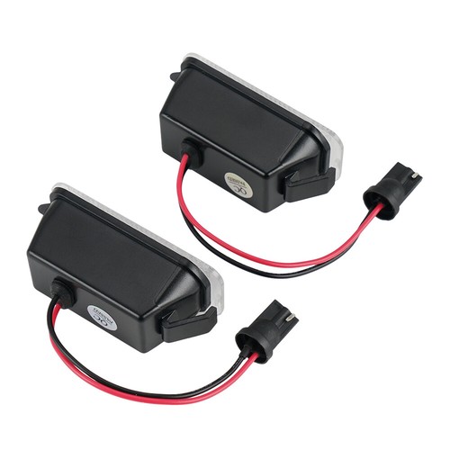 White LED Number Licence Plate Lights For Ford Fiesta MK7 MK8 Galaxy 2008-2015 - Picture 5 of 8