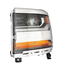 2016 2019 CHEVY SILVERADO 1500 DRIVER SIDE HID HEADLIGHT LEFT HEAD LAMP CHROME