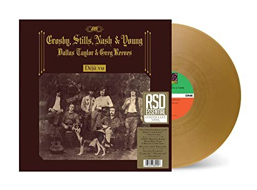 Crosby, Stills, Nash & Young Deja Vu (Gold Vinyl) LP Vinyl NEW