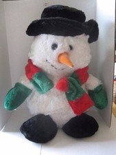 Christmas Snowman Stuffed Animal   Gift Idea
