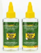 (2) Remington Rem Oil Gun Oil  #26617 2-Bottles 1oz  FREE SHIP!!