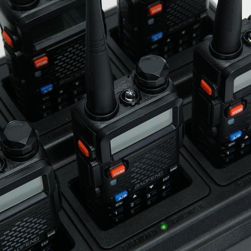 Baofeng Sześciodrożna ładowarka wielofunkcyjna Dwukierunkowa stacja ładowania radiowego do BF UV-5R - Zdjęcie 5 z 11
