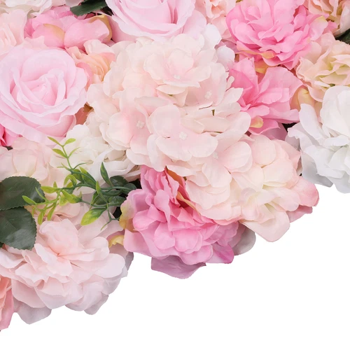 Artificial Flower Wall Panels for Wedding Backdrops and Home Interior Decoration - Picture 178 of 286