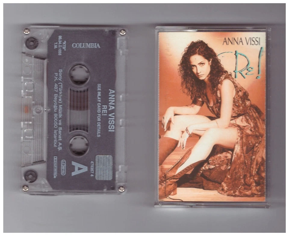Anna Vissi – Re! (2000) CASSETTE "Made in Turkey" "New" Foto 2 de 2
