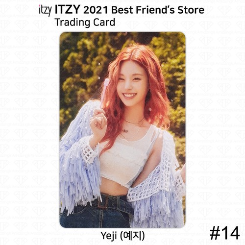 ITZY 2021 Best Friend's Store Official MD Trading Card Photocard & Sticker KPOP - Picture 23 of 117