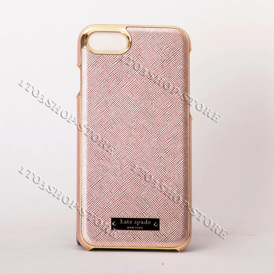 Kate Spade iPhone 7 iPhone 8 iPhone SE 2020 2022 Wrap Saffiano Leather Rose Case - Image 2 of 4