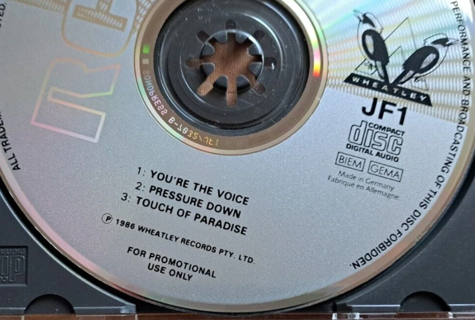 Promo CD-Single John Farnham Whispering Jack RCA JF1 1987 sehr selten - Bild 4 von 4