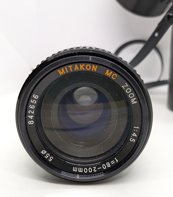 Objectif Mitakon MC Zoom 80-200 Mm F/4.5 - Monture Canon - Fait Au Japon - Occasion