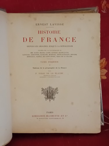 Geschichte Frankreichs von den Ursprüngen bis zur Revolution 13 Bd. E. LAVISSE 1911 - Bild 4 von 7