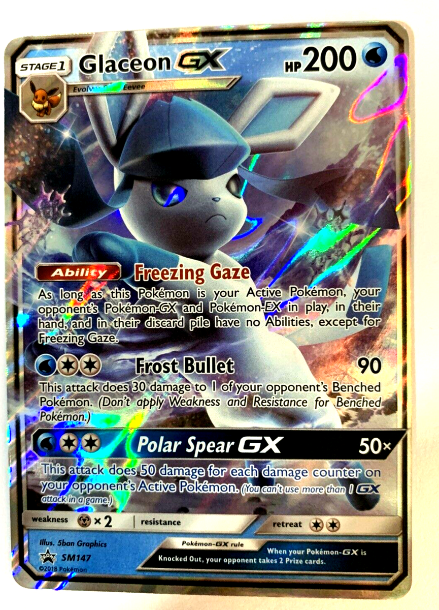 glaceon gx pokemon card value Pokemon - Glaceon GX - 39/156 main image 0