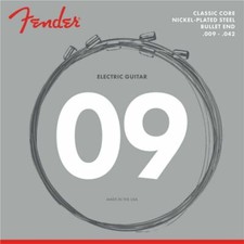 Fender 3255L Classic Core Nickel Plated Steel Electric Guitar Strings, 9-42
