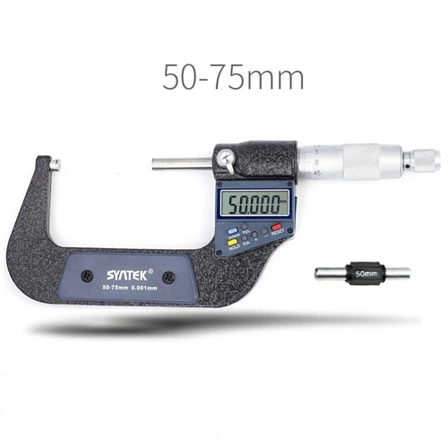 0-100mm Elektronisch Digital Bügelmessschraube Mikrometerschraube Mikrometer Set - Bild 8 von 19