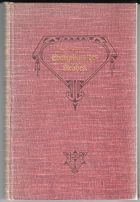 C.H. Spurgeon @ Das Evangelium des Reiches (Matthäus) @ 1894 prima erhalten   - Bild 1 von 2