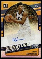 2020-21 Donruss Signature Series Udoka Azubuike Rookie Auto Utah Jazz #SG-UAZ