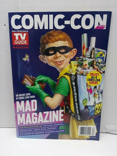 Comic-Con TV Guide Set Of 4 Supernatural Mad Mag. Riverdale - Picture 4 of 9