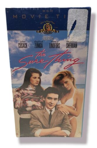 The Sure Thing (VHS) SEALED.. John Cusack, Anthony Edwards, Tim Robbins