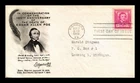 US COVER EDGAR ALLAN POE 100TH ANNIVERSARY FIRST DAY ISSUE SCOTT 986
