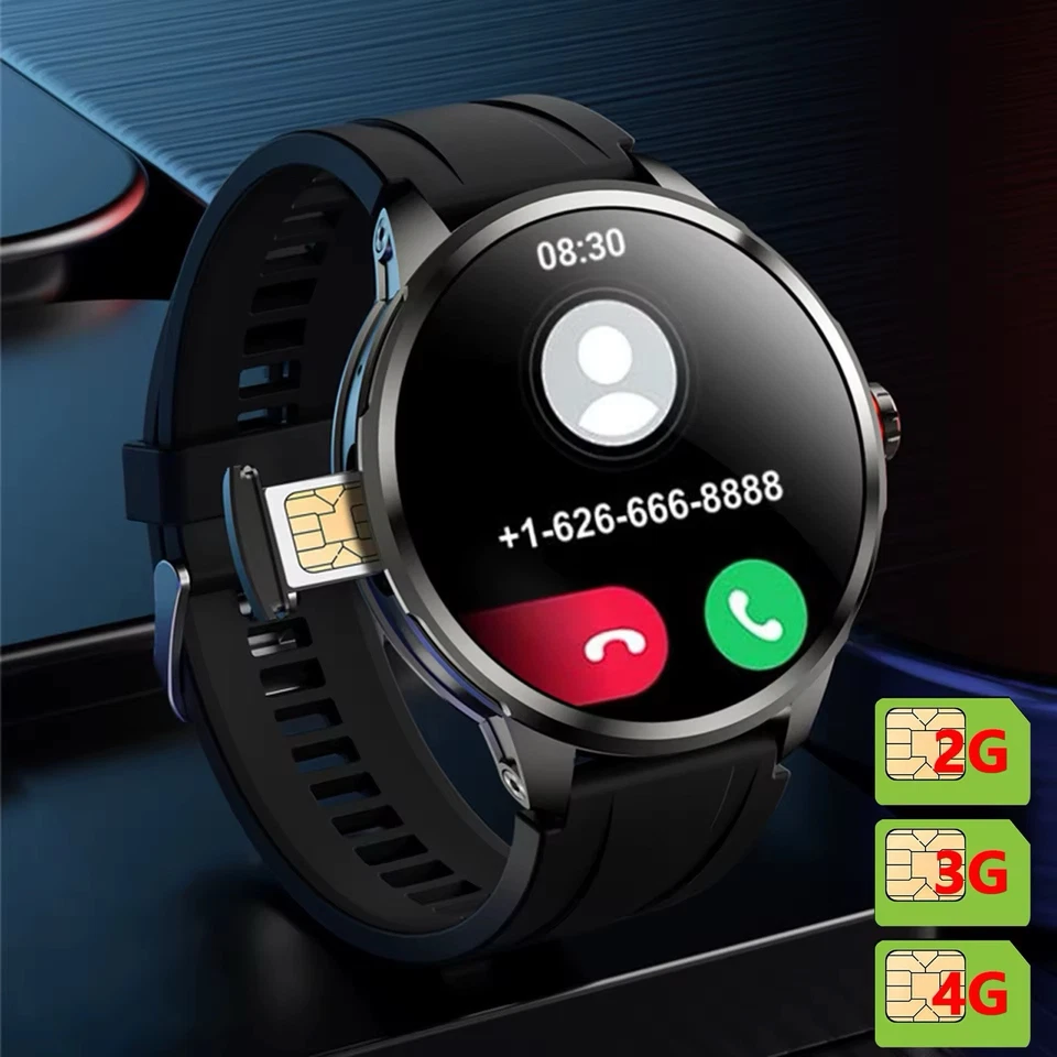 4G SMARTWATCH 1.95" AMOLED Phone Rotating Camera 8+128GB Android GPS SMARTWATCH - Image 3 of 4