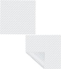 2 Pack Kitchen Sink Mat Plastic Protect Mat PVC Eco-Friendly Adjustable