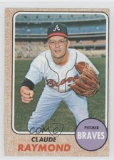 1968 Topps Claude Raymond #166 0b0