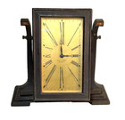 Vintage SETH THOMAS ELFIN Shelf Dresser Clock Swivel Untested — photo 1