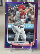 2024 Bowman 234/250 Nolan Schanuel #81 (RC) Los Angeles Angels