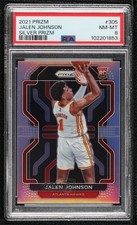 2021-22 Panini Prizm Silver Prizm Jalen Johnson #305 PSA 8 11qd