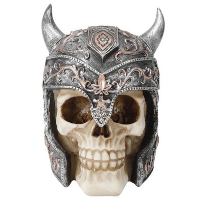 Resin Skull Craftwork Money Box Saving Pot Personality Furnishing Articles SET