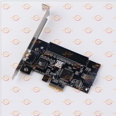 2 Port Express Adapter Converter Card SATA II 2.0 RAID & 1 IDE 3.5'' PCI-E PCI *k